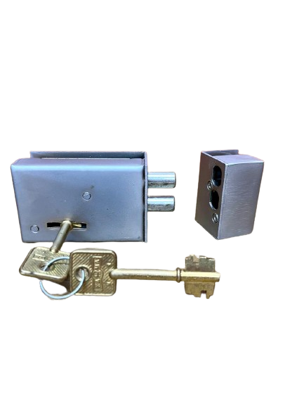 CERRADURA MONTANTE KARMA COLOR SATINADA LINEA VIDRIERO